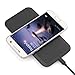 Price comparison product image squarex New Qi Wireless Charger Rapid Charging Pad For IPhone 8/8 Plus/X For Samsung (Black)