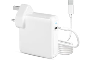 WOSUK Mac Book Pro Charger 96W USB C Charger Power Adapter Compatible with Mac Book Pro Air iPad Pro LED Indicator 5A USB-C to C Cord