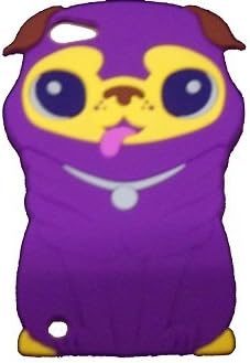 Dog Design case for ipod touch 5 -purple