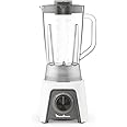 Moulinex Blendeo + Frullatore Elettrico, 450 W, 1.5 L, Tritatutto con 2 Velocità, Funzione Pulse e Tritaghiaccio, Blender Fru