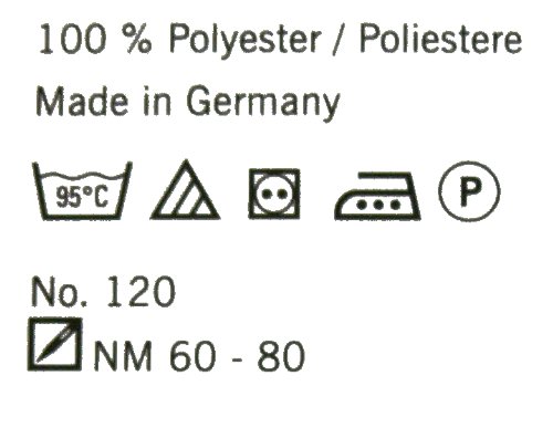 Gütermann 16×1000 Meter Universal Nähfaden 4 Farben a. 4 Spulen - 3