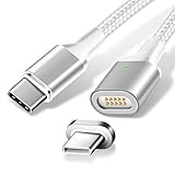 【Conexión magnética】La adsorción magnética reversible hace que sea fácil de ajustar el cable al conector en la dirección correcta cada vez, más conveniente para la carga o sincronización de datos. Una mano de operación hace que sea más seguro cuando estás conduciendo.