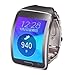 Produktbild TOOGOO(R) Zinklegierung Uhrenarmband Armband fuer Samsung Gear S SM-R750 Schwarz