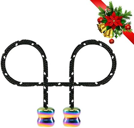 Begleri EDC Fidget Beads Brass Parachute Cord Knife Tool Lanyard Bead Finger Sport Toy Finger Tricks Depression Toys ((1)Brass-5)