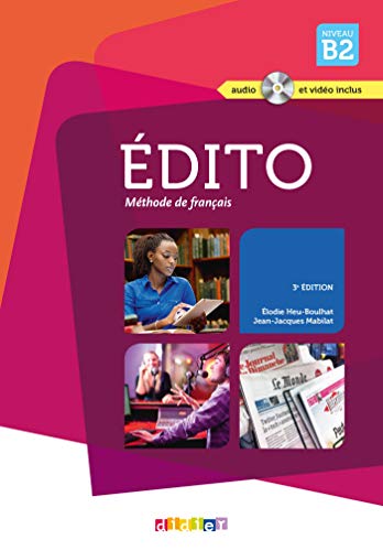 Edito niveau b2 per le scuole superiori e dvd con cd audio