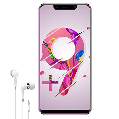 Moviles Libres 4g, S9(2020) 5.85 Pulgadas 3GB+16GB/128GB 4300mAh Full-Screen Smartphone Libre Android 8.1 Quad Core Cámara 13MP+5MP Dual SIM Moviles Buenos WiFi/GPS/BT (Púrpura)