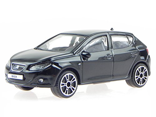 Preisvergleich Produktbild Seat Ibiza schwarz Modellauto Bburago 1:43
