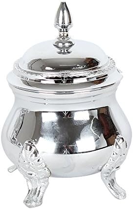 albena shop 73-131 Vinja moroccan sugar bowl chrome plated brass