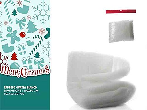 F.G.F.IMPORT EXPORT S.r.l. Alfombra Algodón Blanco 200 x 50 cm