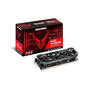 PowerColor Red Devil Radeon RX 6700 XT 12GB GDDR6 192-Bit PCIe 4.0 RGB Graphics Card with Raytracing, Dual BIOS, Output LED and Backplate