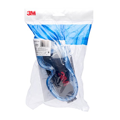 3M Fahrenheit Schutzbrille FheitSA, AS/AF/UV, A, klar Unbelüftet, Neoprene-Kopfband, inkl. Mikrofaserbeutel - 6