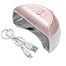 Anself Mini Rechargable 110-240V 9W LED Nail Dryer Lamp Curing Machine USB Portable Nail Art Polish Gel Dryer Nail Art Salon Tool