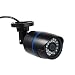 Produktbild Revotech® - HD wasserdicht 1920 x 1080P 2.0MP Außen IP Kamera 24 LED Kugel Sicherheit Kamera ONVIF Nachtvision P2P CCTV Kamera mit IR-Schnitt (I6032B Schwarz)
