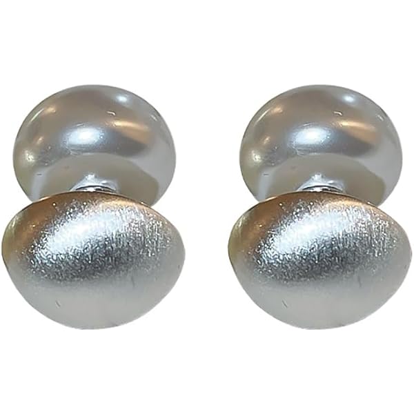 Set 3 Coppie Orecchini Acciaio Chirurgico 316 Perla - 2Easy New Bijoux - Foto 4