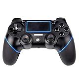 ▲ Horas de juego cómodo con empuñaduras diseñadas ergonómicamente.Haz que tu experiencia de juego sea más agradable y date ventaja sobre tus oponentes con este controlador personalizado para Playstation 4.