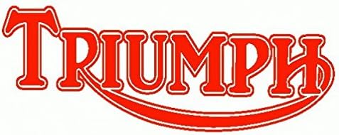 Triumph Sticker pre-spaced – Red – 20 cm