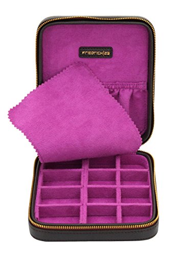 Friedrich23 FRIEDRICH23 Etui »Ascot« mit Reißverschluss Rüschenleiste im Deckel - 3