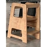 Wooden Learning Tower-Education Children-furniture