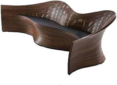 Natural bamboo - rattan wicker sofa set / sofa suite / sofa bed / corner sofa / settee / seater / couch / chair / coffee table / tea table / teapoy / side table / end table