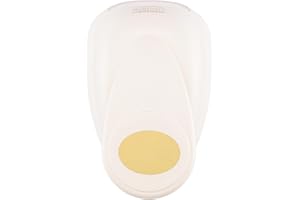 Vaessen Creative Perforatrice Ovale, Jumbo, XL, Grande Fustellatrice per Carta, per DIY Scrapbooking e Creazione di Biglietti