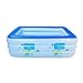 Produktbild QIANDING yupenyugang Badewanne, Faltbarer Aufblasbarer Pool Baby Kinderpool Infinity Pool, Baby Wasserpark, Erwachsene Badewanne (größe : XL-210X150X60)
