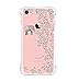 Price comparison product image iPhone 7 Case, iPhone 8 Case, UCMDA Slim Clear Soft Silicone Gel Protective Case [Drop Protection], 4 Corner Airbag Shockproof Bumper Case Cover for Apple iPhone 7 iPhone 8 - Elephant Flowers
