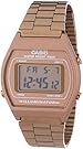Casio - Vintage - B640WC-5AEF - Collection - Montre Homme - Quartz Digital - Cadran Dor&eacute; - Bracelet Acier Dor&eacute;