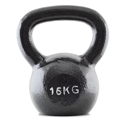Preisvergleich Produktbild Bodymax Erwachsene Kettlebell Gusseisen, 16 Kg, WTKB0004
