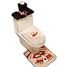 Produktbild Shelly Weihnachts-Toilettensitzbezug mit Schneemann-Motiv, Weihnachtsdekoration, Rot