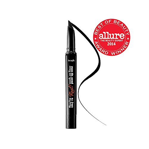 BENEFIT COSMETICS They're Real! Push-Up Liner FULL SIZE lash-hugging gel liner pen - BLACK - 1.4 g Net wt. 0.04 oz.