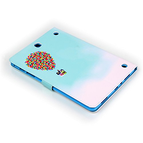 Samsung Galaxy Tab A 9.7 Hülle Schutzhülle T550 Case Hochwertiges Kunstleder, Ultra Dünn PU Leder Etui – mit Standfunktion und Automatischem Schlaf Funktion für Samsung Galaxy Tab A T550N/T555N 24,6 cm (9,7 Zoll) Tablet-PC,A12 - 5