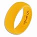 Produktbild Honorgear Silikon-Ehering für aktive Männer, Sportler, Bequeme Passform und hautsicher, ungiftig, antibakteriell, Dark Goldenrod, 38 cm