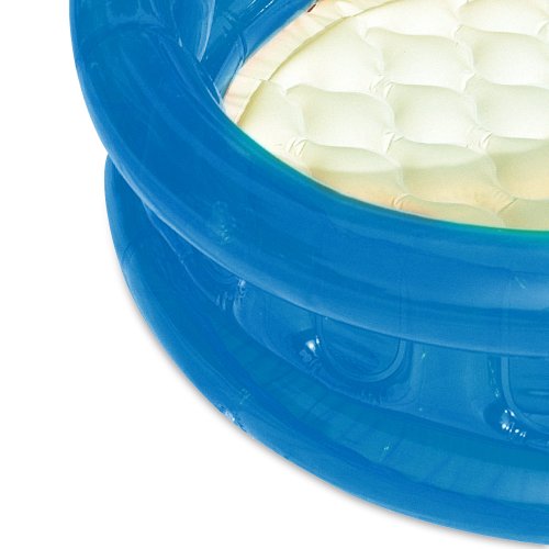 Bestway KIDDIE Children Paddling Pool Pond Ã˜ 64cm with Soft Padded Ground - Baby Toddler Outdoor Toys - Blue