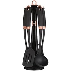 Tour T832020rb Ustensiles de Cuisine, Nylon, Noir et Or rose