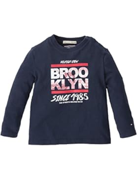 Tommy Hilfiger Jungen T-Shirt Crew CN Tee L/S