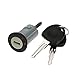 Produktbild kkmoon Zündung 3 Bürstenköpfen Schloss Schalter Zylinder Steering Car Zündschloss Schaft mit 2 Schlüssel für Vauxhall Astra Corsa Zafira Meriva Tigra Combo