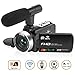 Price comparison product image Camcorder Camera Video Camera HD 1080P 30FPS 24.0MP 3’’ LCD Touch Screen Night Vision Camcorder with Microphone Microphone and Remote Control