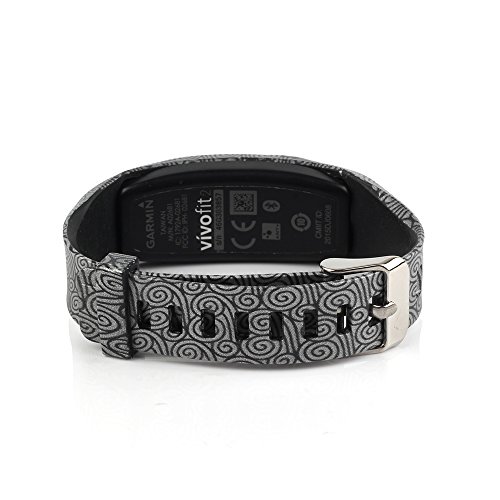 fit-power Silikonarmbänder Ersatz Bands mit Verschlüsse für Vivofit 2/Garmin Vivofit 2 Handgelenk Bands (ohne Tracker) - 3