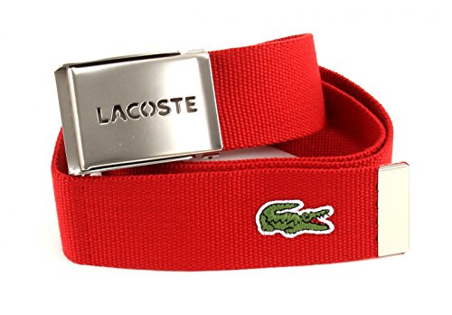 Preisvergleich Produktbild Lacoste Gift Box Woven Strap W95 Red