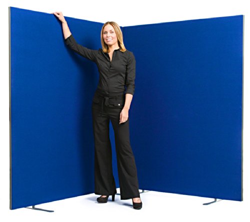 “Speedy” Linkable Office Screen/Room Partition 1800mm High x 1400 mm wide Royal Blue