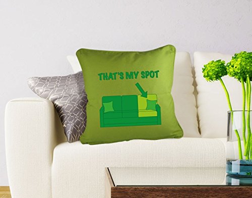 Dekokissen That´s My Spot B x H: 40cm x 40cm Farbe: limone von Klebefieber® - 2