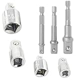 Yuegu Akkuschrauber Stecknuss Adapter Steckschlüssel Nuss...