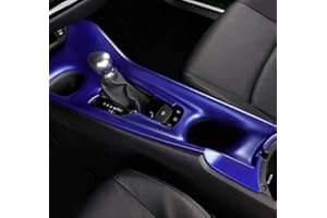 HIGH FLYING para C-HR CHR 2016-2020 Palanca de Cambio Molduras Interiores Interior de Plástico ABS Interior del Automóvil 2 piezas (Azul)