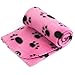 Produktbild Top McKinley Kleine Haustiere Hund Katze Puppy Kitten Weiche Decke Doggy Warm Bett Matte mit Hundemotiv Kissen pink