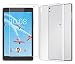 Produktbild SOCINY Lenovo Tab 4 8 Plus 8704F/N (8 "Schirm) Fall mit Schirmschutz, (2 in 1 Satz) Lenovo Tab 4 8 Plus TPU Silikon-Kasten-schützende Abdeckung transparent + 9H Schirmschutz (für Lenovo Tab 4 8 Plus)