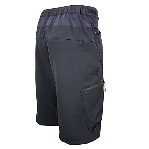 ALLY Herren Sport im Freien Kurze, Wasserabweisend Freizeit Hosen, MTB-Kurzschlüsse - 2