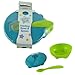 BRAND NEW - BABY FEEDING BOWL AND SPOON SET - MICROWAVEABLE (GREEN)