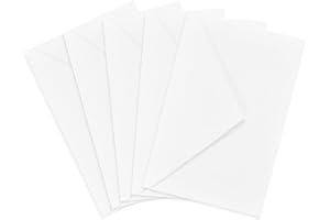 ‎EMERSON Emerson 100 Umschläge Weiß DIN B6 80g Briefumschläge ohne Fenster B6 Couvertic (gewölbt) haftklebend Geschäftsumschläge Premium Papier Umschläge b6 weiß Briefkuverts weiße Briefhüllen elegant