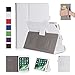 Produktbild ISIN Tablet Fall Serie Apple iPad 2017 9.7 Zoll Tablet Premium PU-Leder Schutzhülle Taschen mit Handschlaufe, Stylus Halter und Kartenschlitz (Weiß)