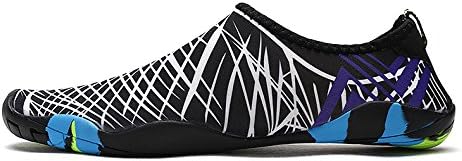 Water Aqua Shoes Beach Swimming Pool Surf Yoga Running Sports Shoes Wetsuit Barefoot Skin Socks for Women Mens Kids (35, White)